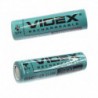 Перезаряжаемая батарейка VIDEX в фонарик 18650 3.7V 2800 mAh