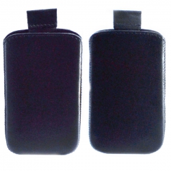 Чохол-хлястик Samsung D780 Duos Black (Чорний)