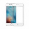 Защитное стекло 3D Glass Rock iPhone 6G/6S White (Белый) Перед