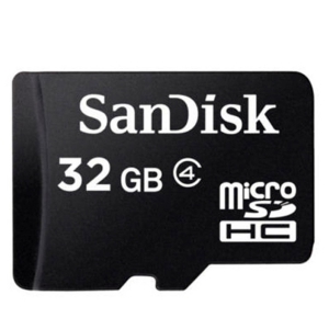 Карта памяти microSD SanDisk 32 Gb 4 Class