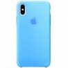 Силиконовый чехол (silicone case) iPhone X/Xs Blue Agate