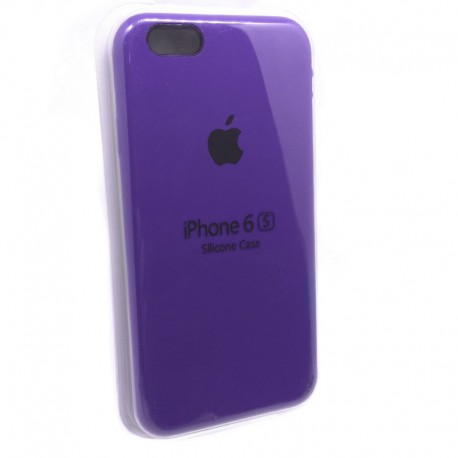 Силиконовый чехол (silicone case) iPhone 6G/6S Ultra Violet