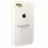 Силиконовый чехол (silicone case) iPhone 6G+ White (Белый)