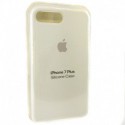Силиконовый чехол (silicone case) iPhone 7G+ White (Белый)