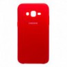 Силиконовый чехол (silicone case) Samsung Galaxy J7 Red (Красный)