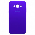 Силиконовый чехол (silicone case) Samsung Galaxy J7 Purple (Фиолетовый)