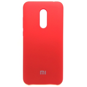 Силіконовий чохол (silicone case) Xiaomi Redmi 5 Plus Red (Червоний)