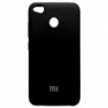 Силиконовый чехол (silicone case) Xiaomi Redmi 4X Black (Черный)