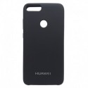 Силиконовый чехол (silicone case) Huawei P Smart Black (Черный)