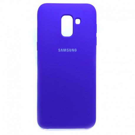 Силіконовий чохол (silicone case) Samsung Galaxy J6 2018 J600F Purple (Фіолетовий)