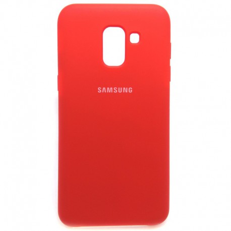 Силіконовий чохол (silicone case) Samsung Galaxy J6 2018 J600F Red (Червоний)