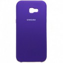Силиконовый чехол (silicone case) Samsung Galaxy A7 2017 Duos A720 Purple (Фиолетовый)