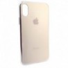 Чохол пластиковий Original Glass Case для iPhone X/Хs Gold