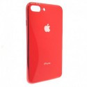 Чехол Original Glass Case iPhone 7G+ Red (Красный)