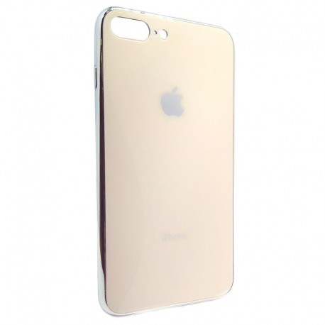 Чехол Original Glass Case iPhone 7G+ Gold (Золотой)