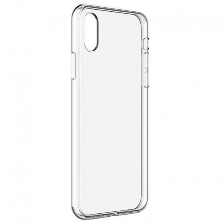 Силиконовый ультратонкий чехол Remax iPhone Xs Max White (Белый)