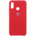 Силиконовый чехол (silicone case) Huawei P Smart Plus Red (Красный)