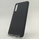 Силиконовый матовый чехол-накладка Simin Style Samsung A50/A30s Black
