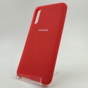 Оригинальный матовый чехол Silicone Case Samsung A50/A30s Red
