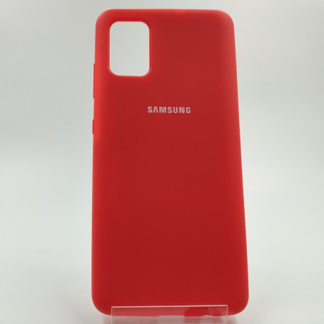 SILICONE CASE Samsung A51 Red