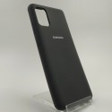 Оригинальный матовый чехол Silicone Case Samsung A51 Black