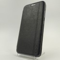 Кожаный противоударный чехол-книжка Wing Samsung A51 Black