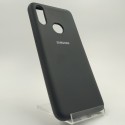 Оригинальный матовый чехол Silicone Case Samsung A10S Black