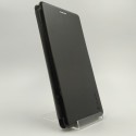 Кожаный противоударный чехол-книжка Wing Samsung A20S BLACK