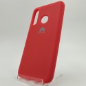 Оригинальный матовый чехол Silicone Case Huawei P30 Lite Red