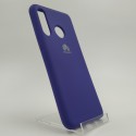 Оригинальный матовый чехол-накладка Silicone Case Huawei P30 Lite Purple