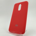 Оригинальный матовый чехол-накладка Silicone Case Xiaomi Redmi8 Red
