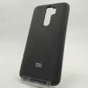 Оригинальный матовый чехол Silicone Case Xiaomi Note8 Pro Black