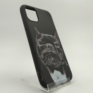 LUXO Stylish Bulldog Iphone 11 Pro Max Black