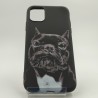 LUXO Stylish Bulldog Iphone 11 Pro Max Black