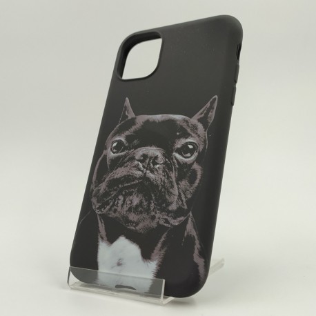 LUXO Stylish Bulldog Iphone 11 Pro Max Black