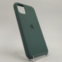 Оригинальный матовый чехол Silicone Case Iphone 11 Blue Green
