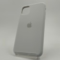 Оригинальный матовый чехол Silicone Case Iphone 11 White