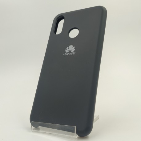Оригинальный матовый чехол Silicone Case Huawei P Smart Plus Black