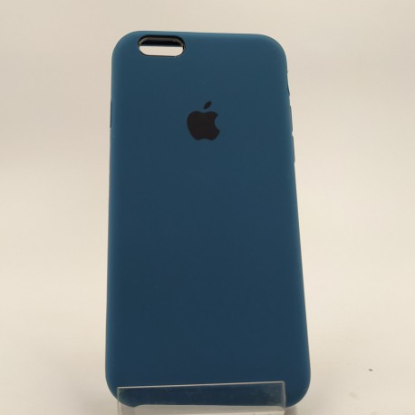 Оригинальный матовый чехол Silicone Case iPhone 6G/6S Blue Cobalt