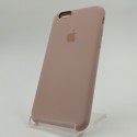 Оригинальный матовый чехол Silicone Case Iphone 6G Matte pink