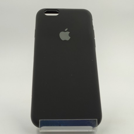 Оригинальный матовый чехол Silicone Case iPhone 6 Plus Black (Черный)