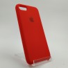 Оригинальный матовый чехол Silicone Case iPhone 7G Red