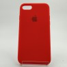 Оригинальный матовый чехол Silicone Case iPhone 7G Red