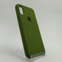 Оригинальный матовый чехол Silicone Case Iphone X/Xs Khaki