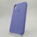 Оригінальний матовий чохол Silicone Case Iphone Xr Light Purple