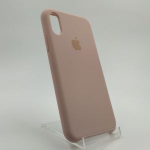 SILICONE CASE IPHONE Xs Matte pink