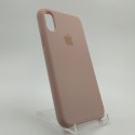 Оригинальный матовый чехол Silicone Case Iphone Xs Matte pink
