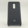 Оригинальный матовый чехол Silicone Case Xiaomi Redmi Note 4X Black
