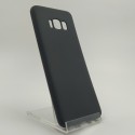 Силиконовый матовый чехол-накладка Simin Style Samsung S8 Black