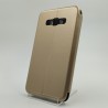 Кожаный противоударный чехол-книжка Nillkin Samsung Galaxy J5 2016 J510 Gold